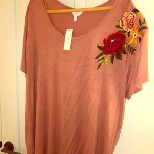 Beautiful, embroidered shirt! 3x!